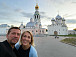 Андрей Мерзликин с женой Анной в Вологде